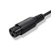Qoltec Ładowarka do roweru elektrycznego 36V | 42V | 2A | 3P-GX16 + kabel zasilający